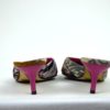DOLCE & GABBANA Multicolor Kitten Heel Mules 36.5 - Image 3