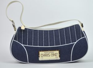 CHRISTIAN DIOR Montaigne 1947 Denim Bag