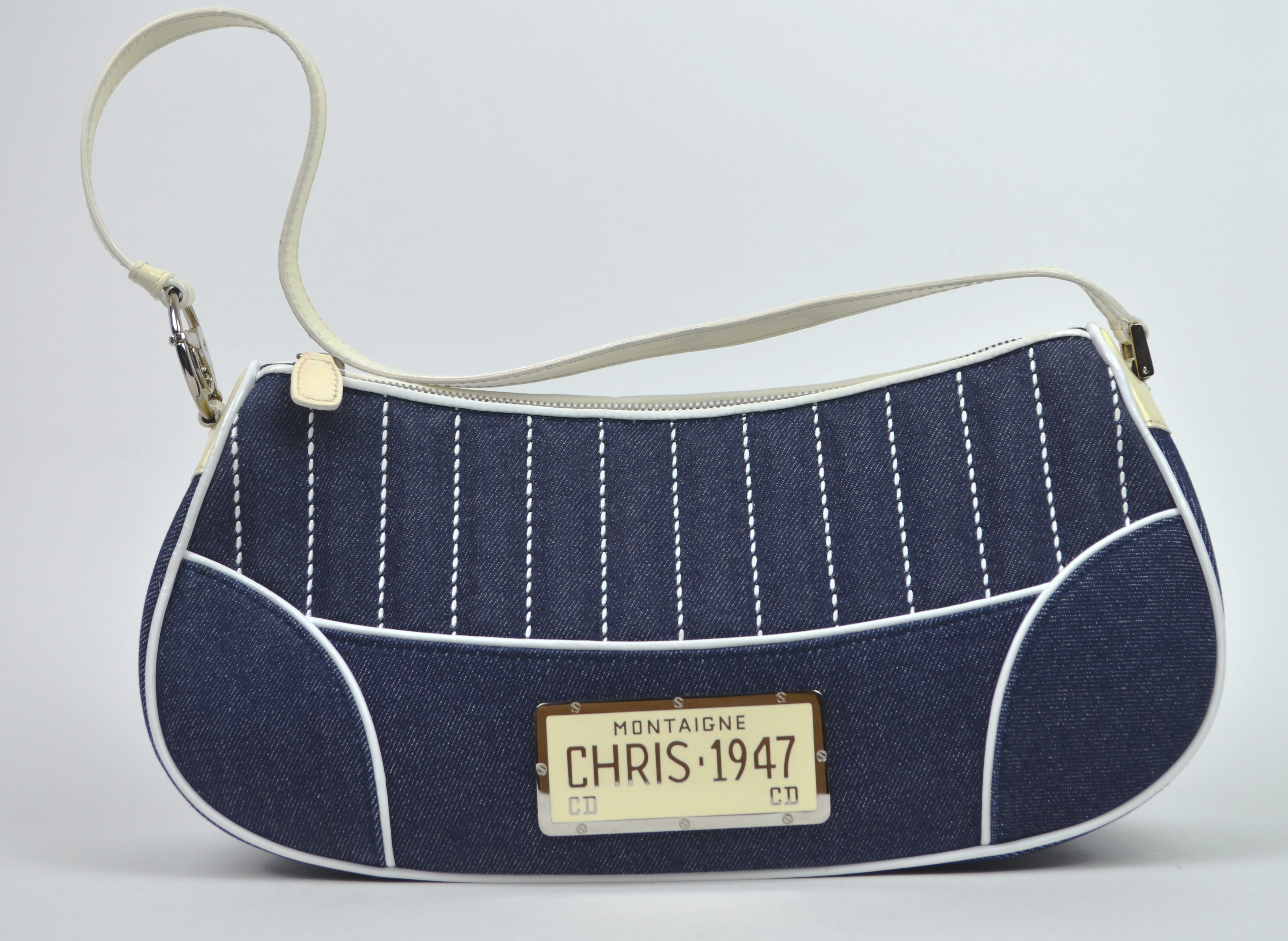 christian dior denim bag