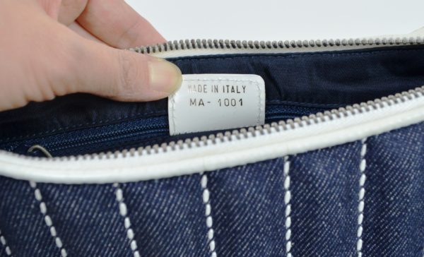 CHRISTIAN DIOR Montaigne 1947 Denim Bag - Image 2